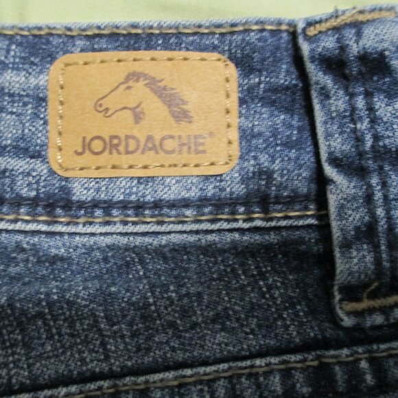 Jordache jean capris Y2K NWT denim blue & stretchy size 12 - Picture 6 of 12